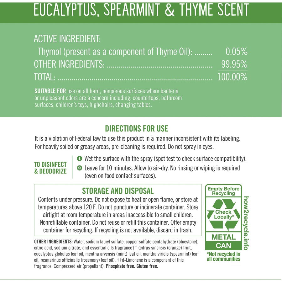 Image of Seventh Generation 22981 Disinfectant Cleaner