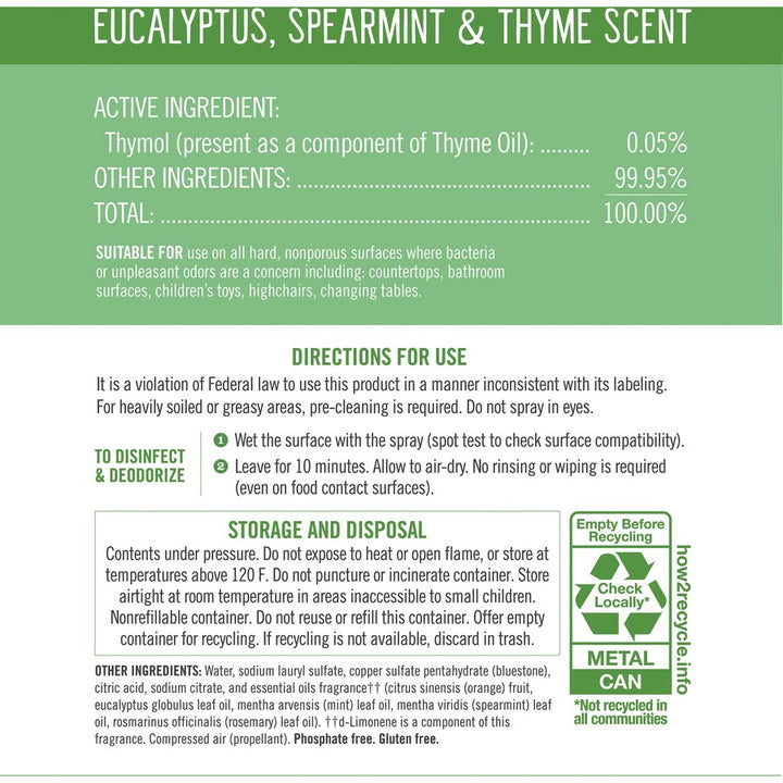 Image of Seventh Generation 22981 Disinfectant Cleaner