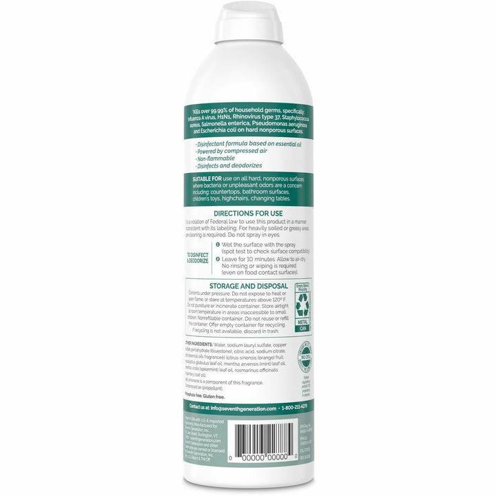 Image of Seventh Generation 22981 Disinfectant Cleaner