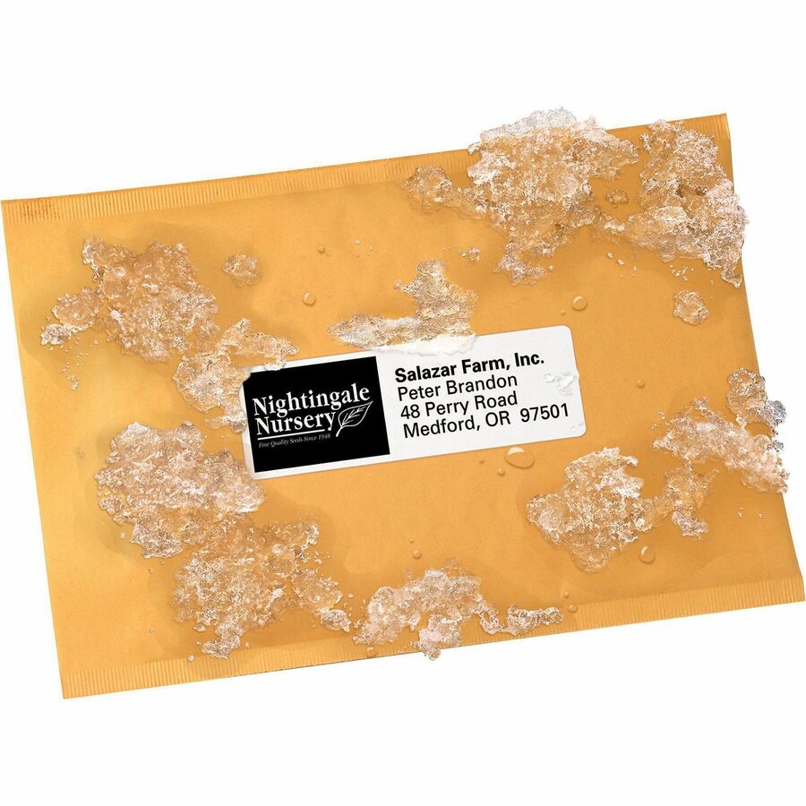 Image of Avery® Mailing Labels, Weatherproof, 1-1/3"x4", 7000/BX, WE