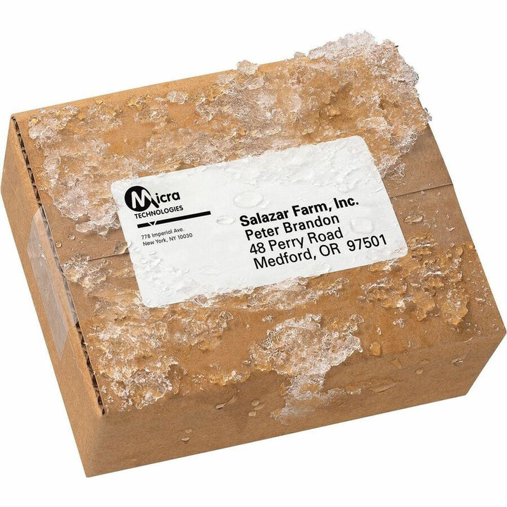 Image of Avery® Mailing Labels, Weatherproof, 2"x4", 5000/BX, WE