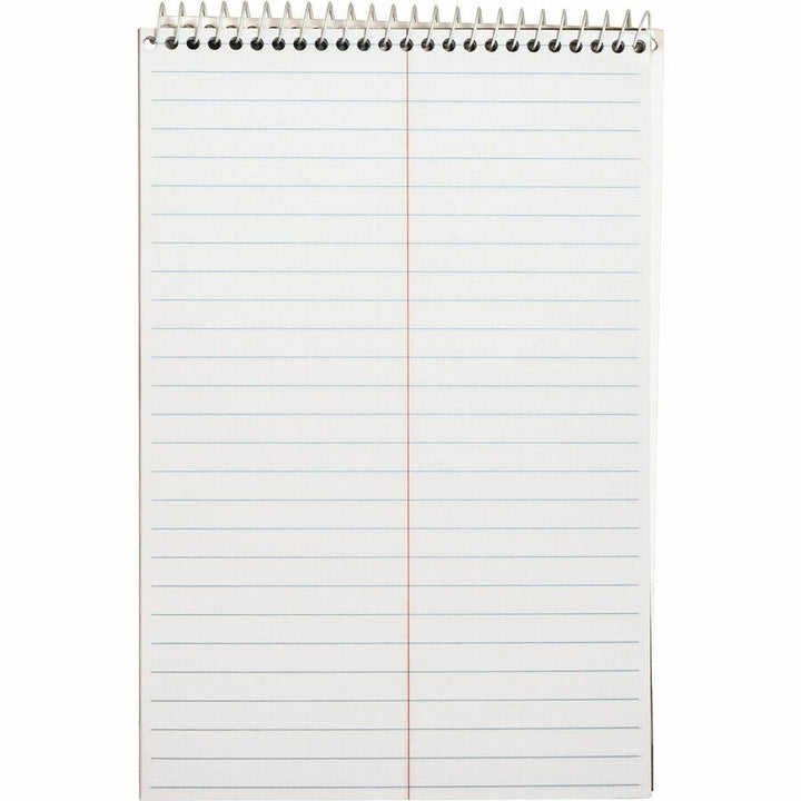 Image of Business Source Steno Notebook,Gregg Ruled,6"x9",60 Sheets, 12/PK, WE Paper