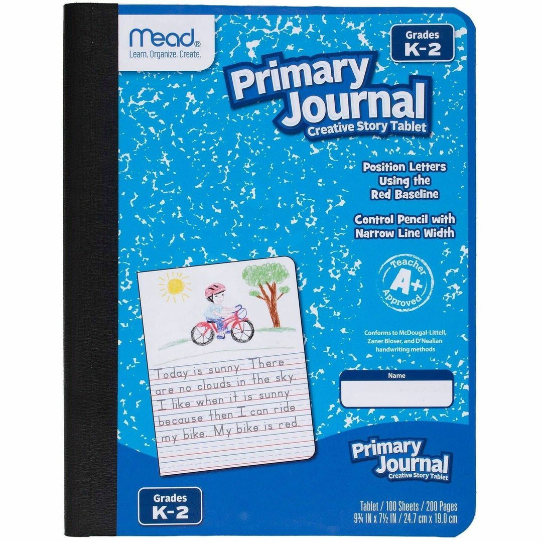 Image of Mead® Primary Journal, Composition, 100 Sht, 7.5"x9.8", 12/CT, AST