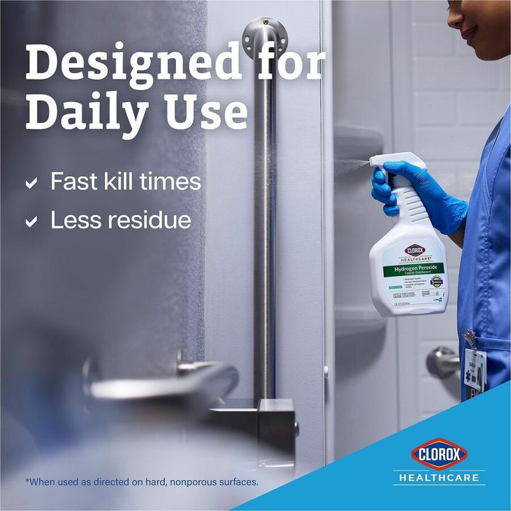 Image of Clorox Healthcare 30828 Hydrogen Peroxide Cleaner Disinfectant Spray