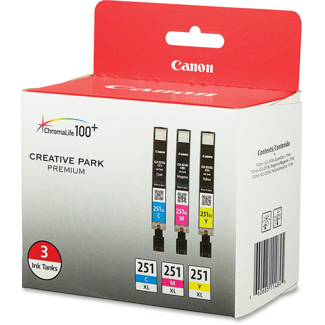 Image of Canon CLI-251XL 3 Ink Pack