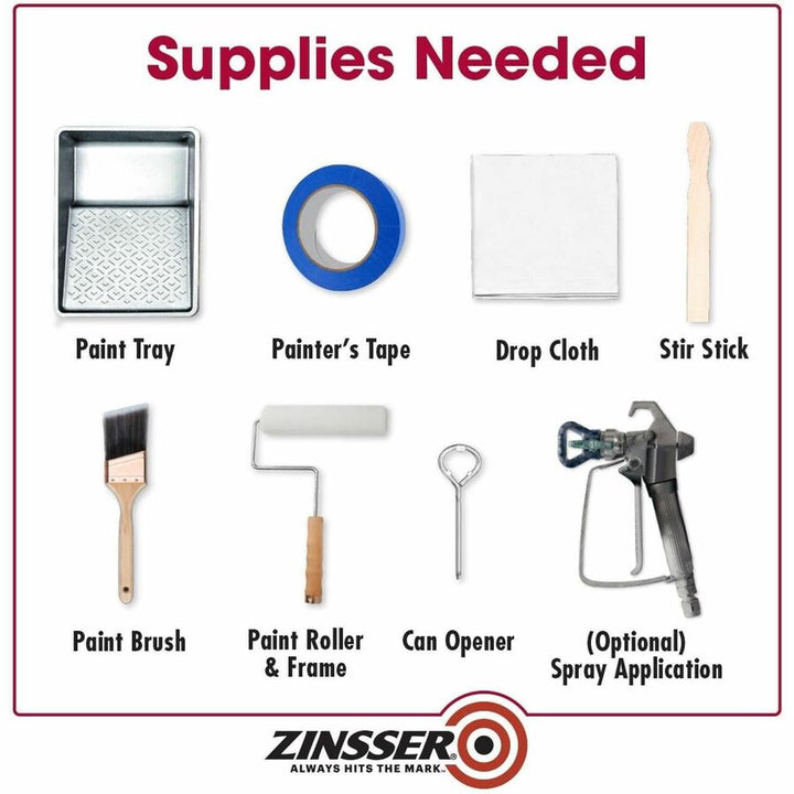 Image of Zinsser 276049 Mold Killing Primer, White, 2 / Carton