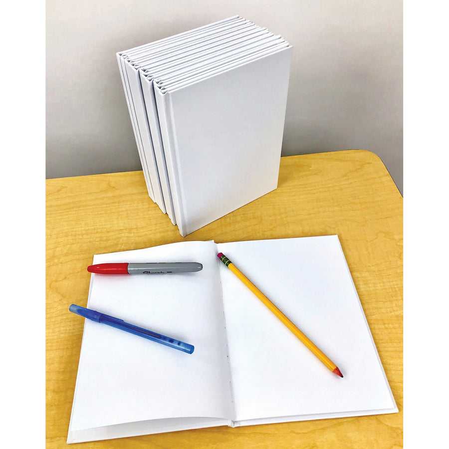 Image of Ashley Productions, Inc. Blank Book, Hardcover, 28-Page, 6"x8", 12/BD, White