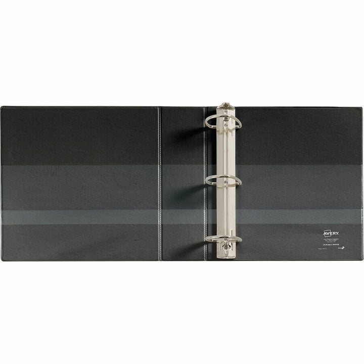 Image of Avery® View Binder, 3" Capacity, 11"x8-1/2", 3/BD, BK