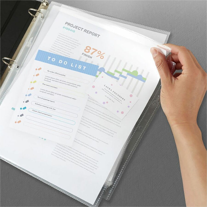 Image of Avery® Sheet Protectors,Super Hvywt,25/PK,3PK/BD,Diamond Clear