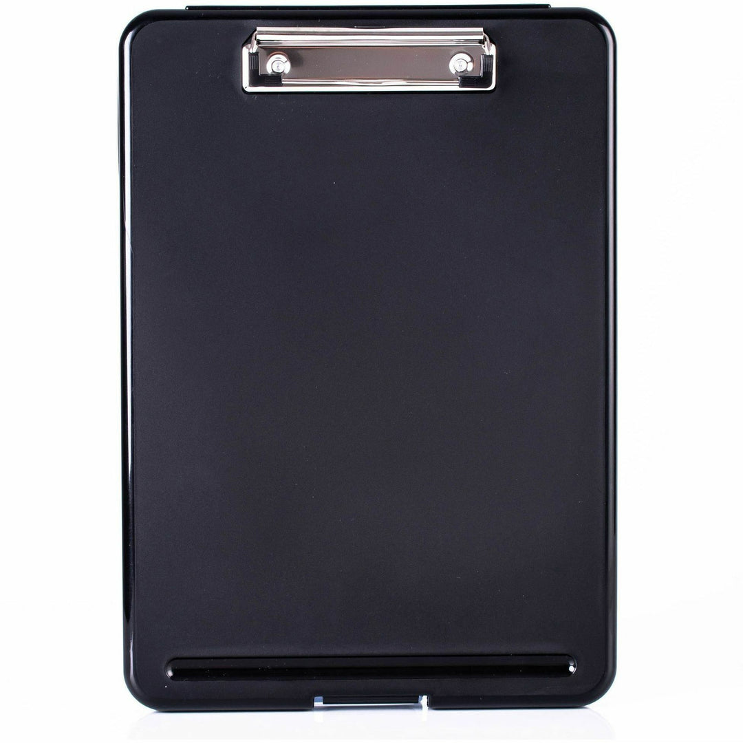 Image of Business Source Storage Clipboards, Plastic, 9"x13", Letter, 12/CT, Black