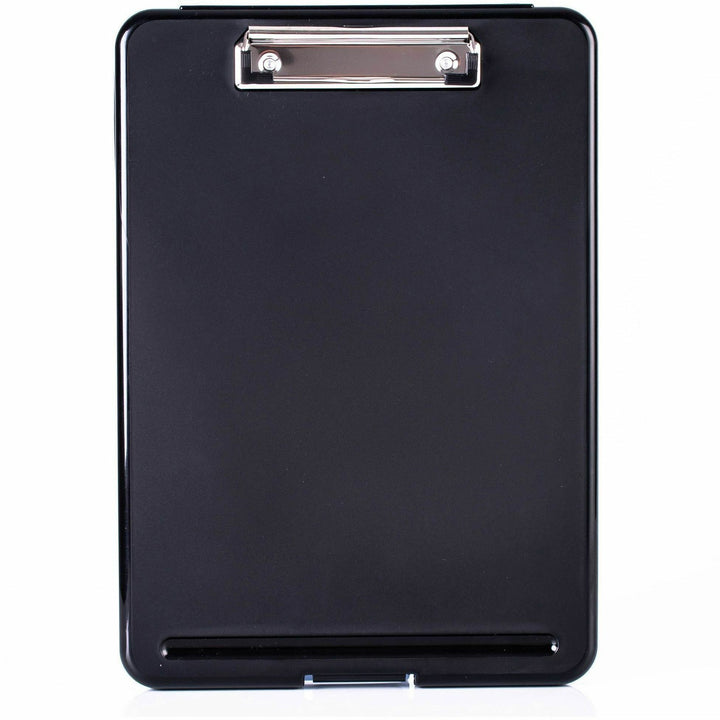 Image of Business Source Storage Clipboards, Plastic, 9"x13", Letter, 12/CT, Black