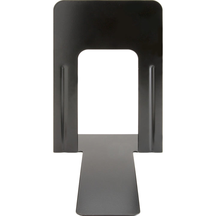 Image of Business Source Bookends, Jumbo, Steel, 6"x8-1/2"x9",2/PR,6PR/BX,BK