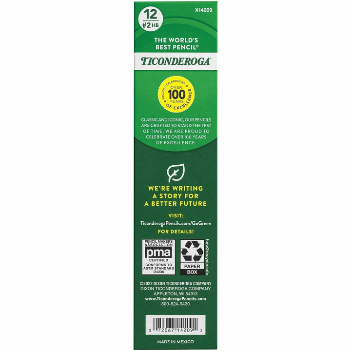 Image of Dixon® Colored Pencils, w/Eraser, Erasable, HB-Med, 72/CT, Blue