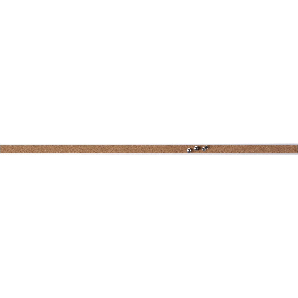 Image of Lorell Cork Bulletin Bars, 36", Self-Sealing Strip, 3/BD, Aluminum