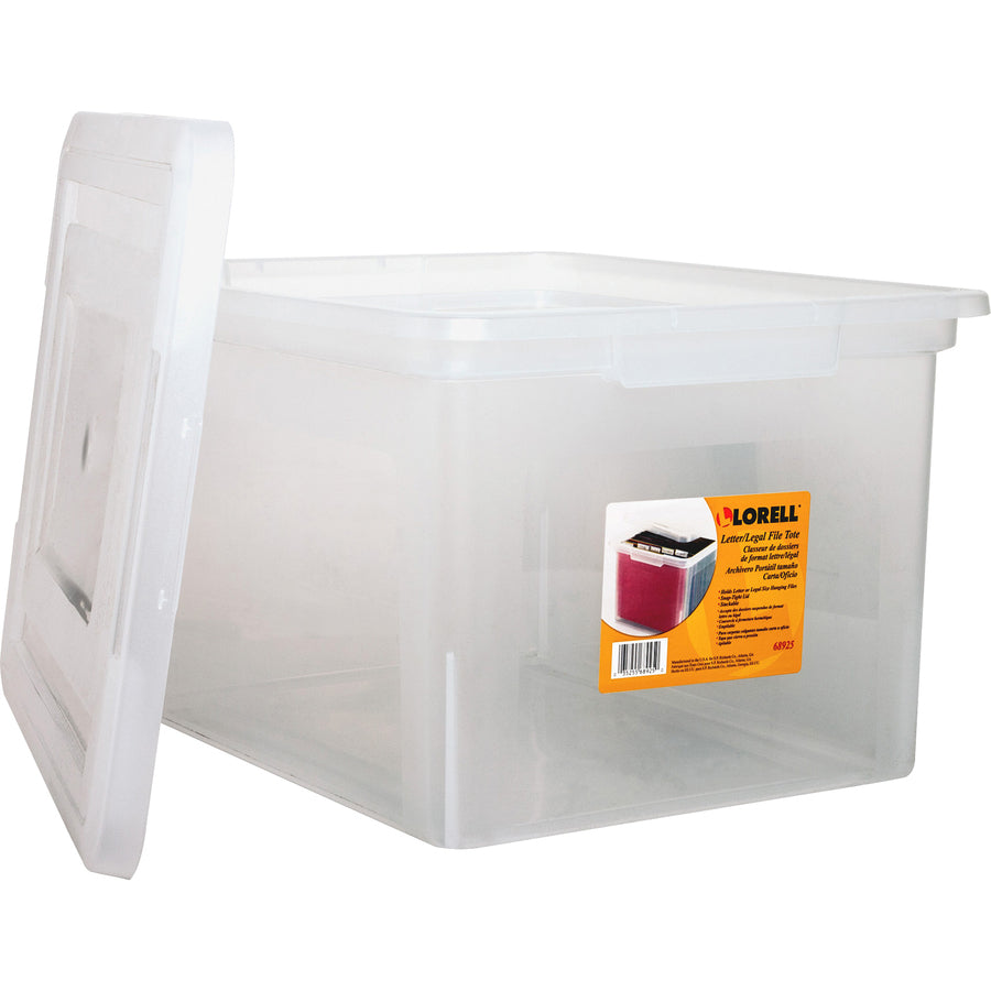 Image of Lorell File Boxes,Lgl/Ltr,Stackable,14-1/4"x18-1/8"x10-7/8",2/BD,CL