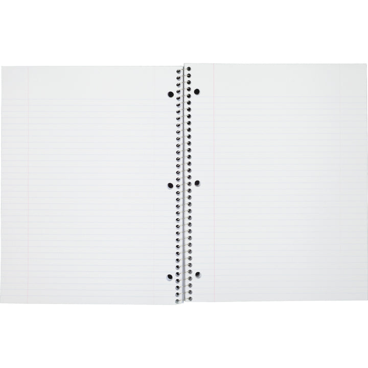 Image of Mead® Notebooks, Spiral, 1-Subject,100 Sht, 8"x10-1/2", 12/BD, AST
