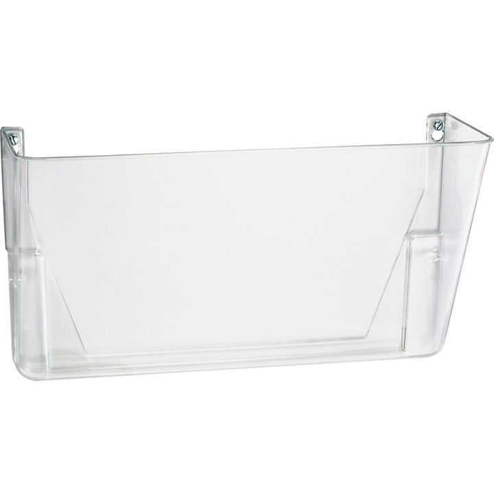 Image of Officemate Wall Files, Letter, 13"x4-1/8"x7", 4/CT, Clear