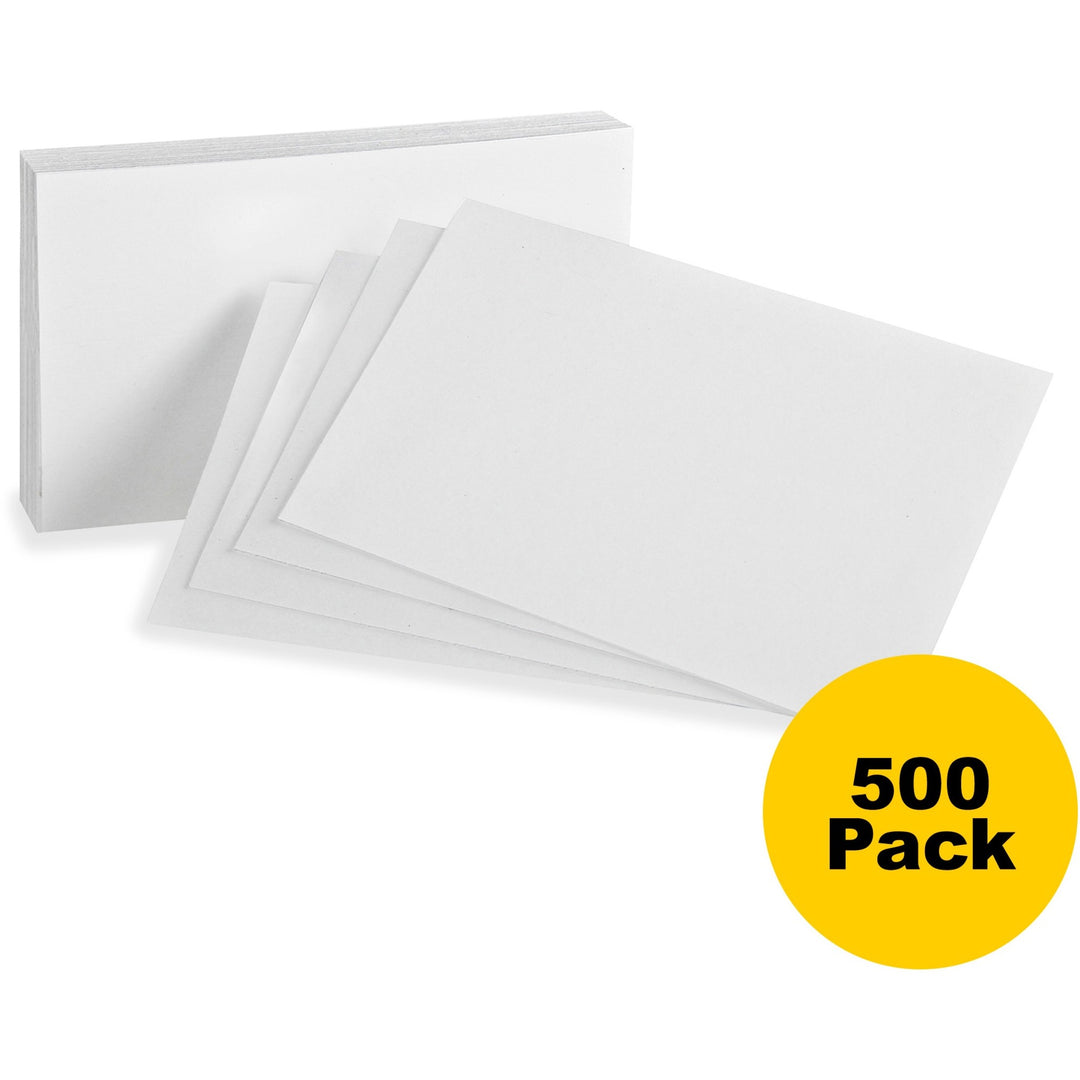 Image of Oxford Index Cards, Blank, 3"x5", 500/BD, White
