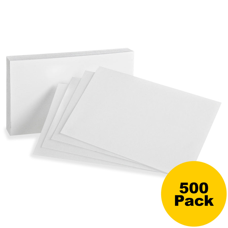 Image of Oxford Index Cards, Blank, 3"x5", 500/BD, White