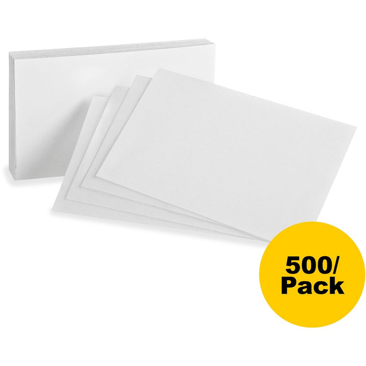 Image of Oxford Index Cards, Blank, 4"x6", 500/BD, White