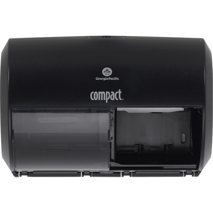 Image of Compact 56784A 2-Roll Side-by-Side Coreless High-Capacity Toilet Paper Dispenser