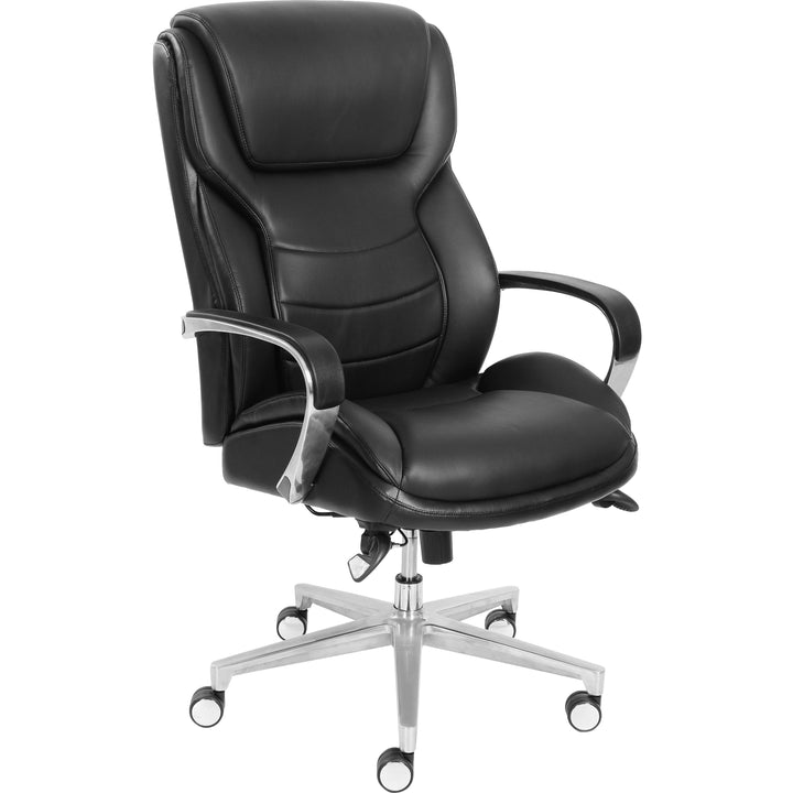 Image of La-Z-Boy® Executive Chair,Active Lumbar,28-1/2"Wx32-3/4"Dx48-1/4"H BK