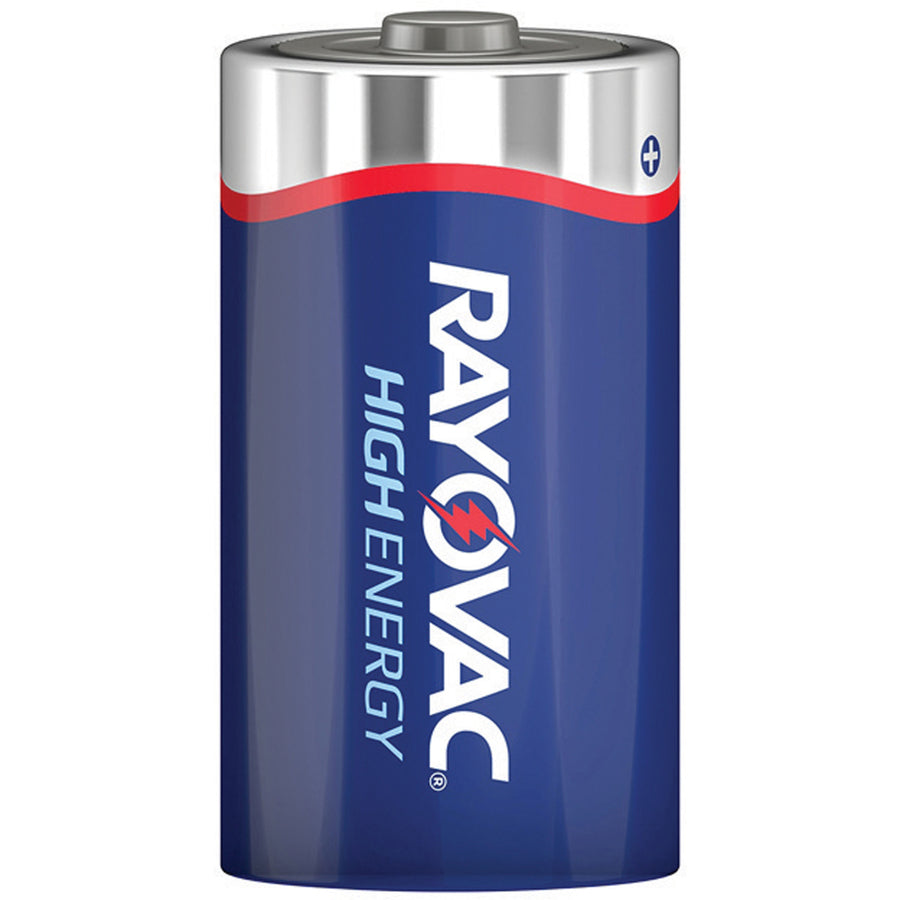 Image of Rayovac® Batteries,D High Energy Premium,Alkaline,4/PK,Blue/Silver