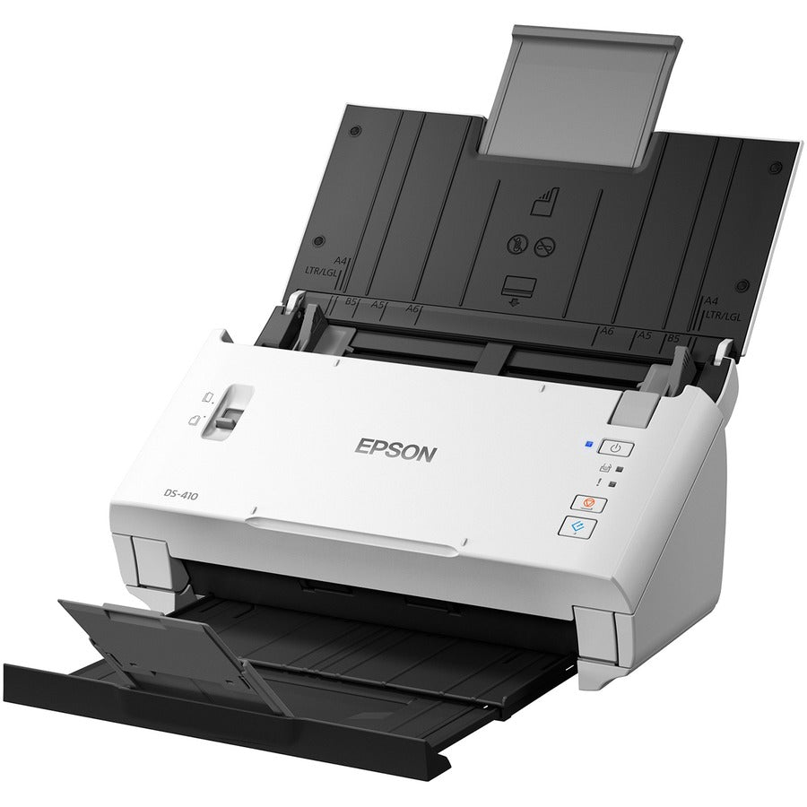Image of Epson® Ds-410 Document Scanner, 600 Dpi Optical Resolution, 50-Sheet Duplex Auto Document Feeder