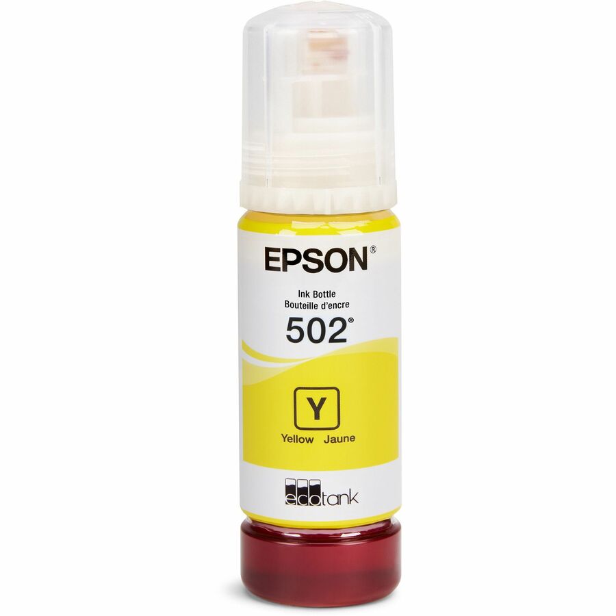 Image of Epson Ink Bottle,T502,Ultra High Capacity,6000 Page Yield,Yellow