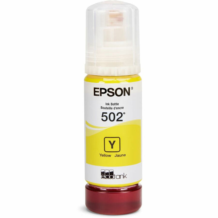 Image of Epson Ink Bottle,T502,Ultra High Capacity,6000 Page Yield,Yellow