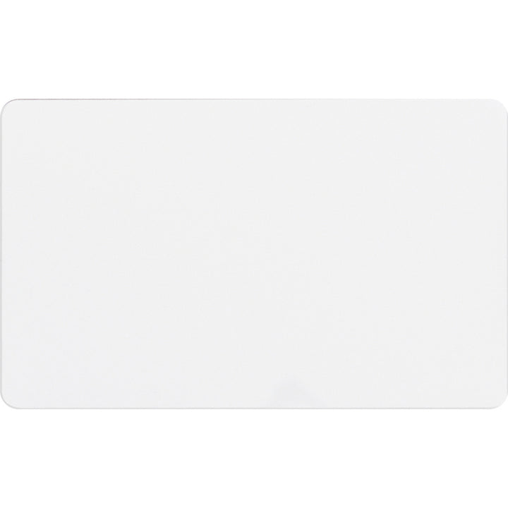 Image of Advantus ID Cards, Laminated PVC, 2-/18"x3-3/8", 100/PK, White