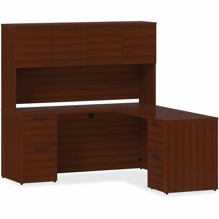 Image of Lorell Left Return, F/F, 42"Wx24"Dx29"H, Mahogany