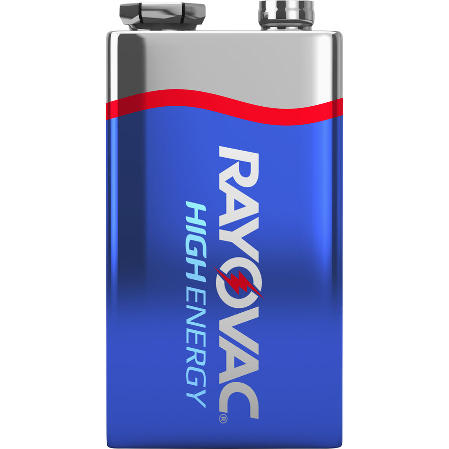 Image of Rayovac® Alkaline Batteries,9V HighEnergy Premium,4/PK,12PK/CT, BE/SR