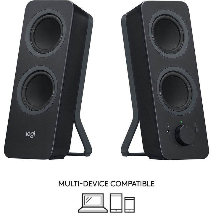 Image of Logitech Z207 Stereo Speakers with Bluetooth, 1 Set