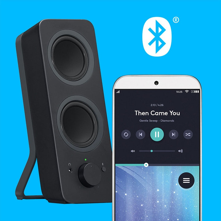 Image of Logitech Z207 Stereo Speakers with Bluetooth, 1 Set