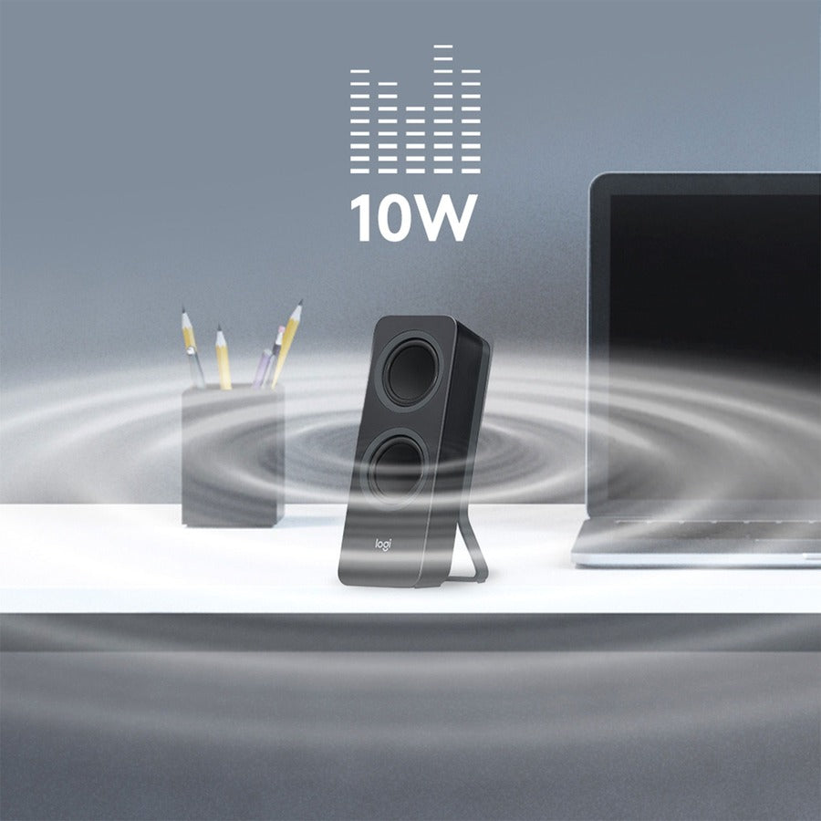 Image of Logitech Z207 Stereo Speakers with Bluetooth, 1 Set
