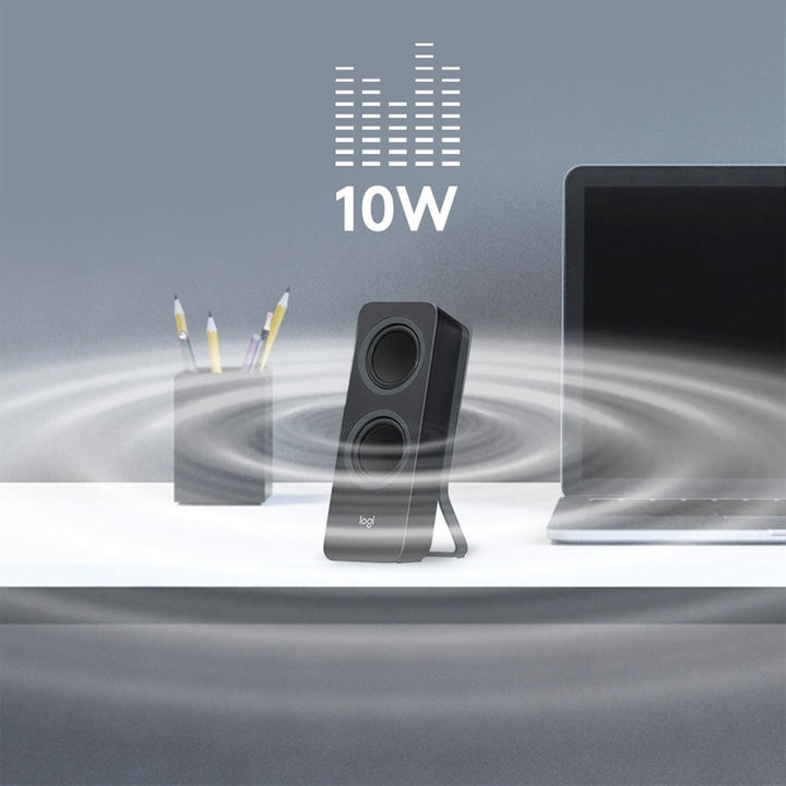 Image of Logitech Z207 Stereo Speakers with Bluetooth, 1 Set