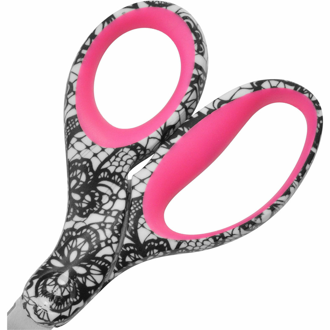 Image of Acme United Corporation Scissors, Decorative Handles, 3-1/2"Wx8"Lx1/2"H, AST