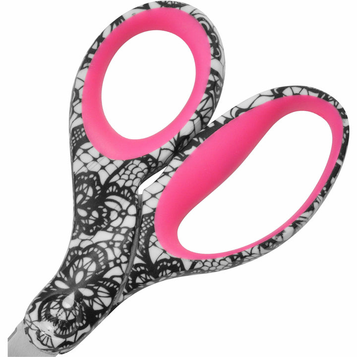 Image of Acme United Corporation Scissors, Decorative Handles, 3-1/2"Wx8"Lx1/2"H, AST