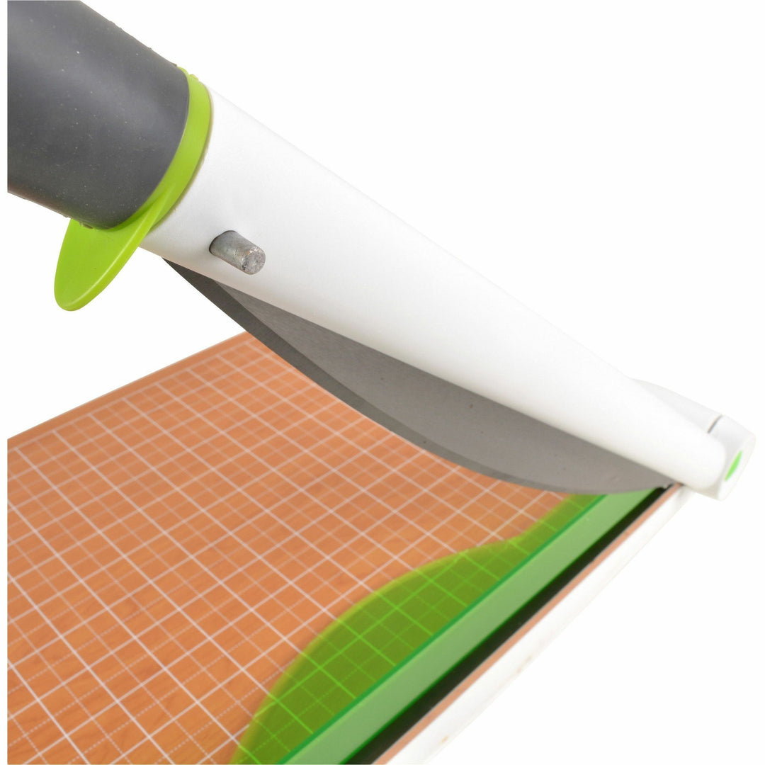 Image of Westcott® Carbotitanium Guillotine Paper Trimmer, 30 Sheets, 15" Cut Length, Metal/wood Composite Base, 15 X 25