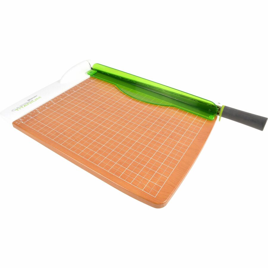 Image of Westcott® Carbotitanium Guillotine Paper Trimmer, 30 Sheets, 15" Cut Length, Metal/wood Composite Base, 15 X 25