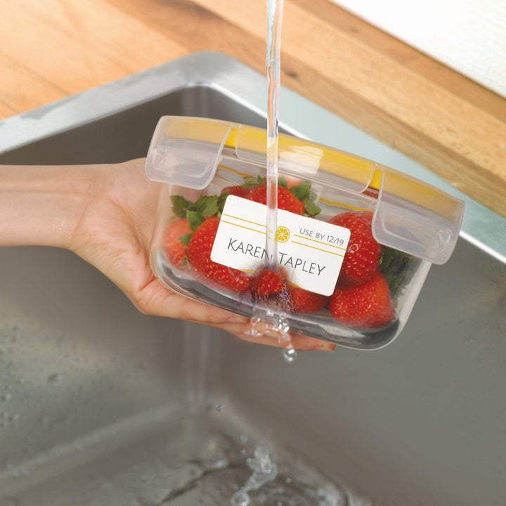 Image of Avery® White Dissolvable Labels w/ Sure Feed, 1.25 x 2.38, White, 90/PK