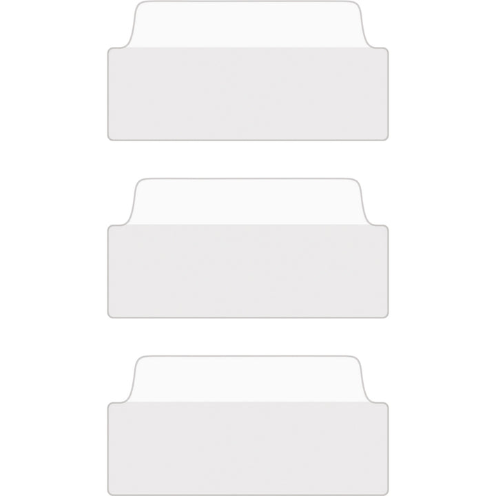 Image of Avery® Ultra Tabs Repositionable Tabs, Wide and Slim: 3" x 1.5", 1/3-Cut, White, 24/Pack