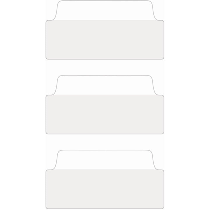 Image of Avery® Ultra Tabs Repositionable Tabs, Wide and Slim: 3" x 1.5", 1/3-Cut, White, 24/Pack