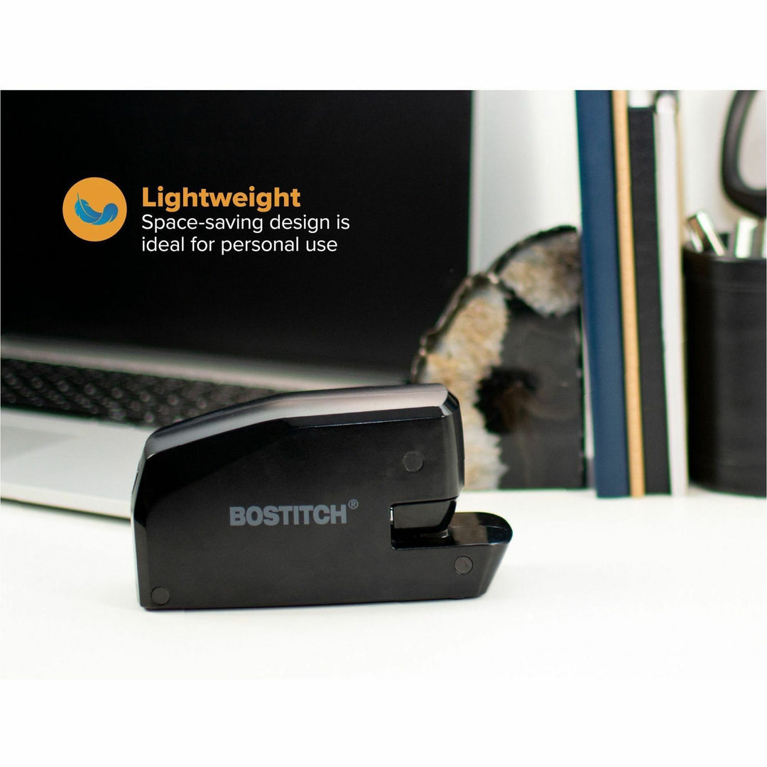 Image of Bostitch MDS20 20-sheet Electric Stapler, Staples Upto 20 Sheet, Holds Upto 105 Staple, Half Strip, 4 x AA, Black, 1 Each