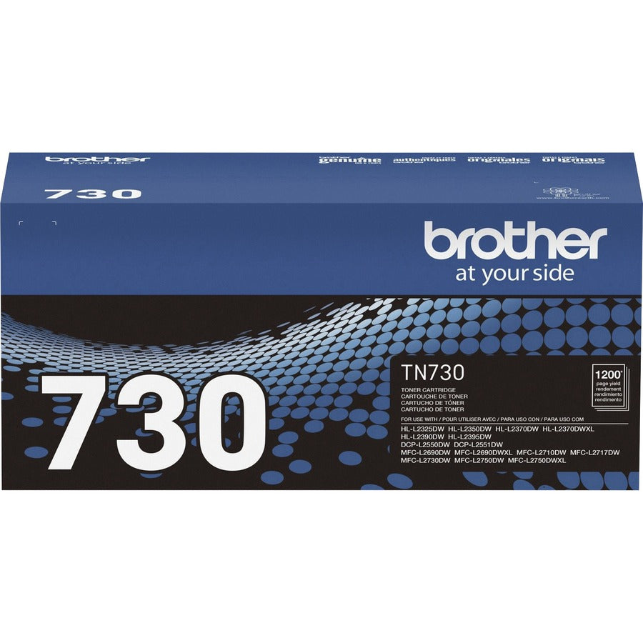 Image of Brother TN-730 Toner Cartridge, 1200 Pages, 1 Each