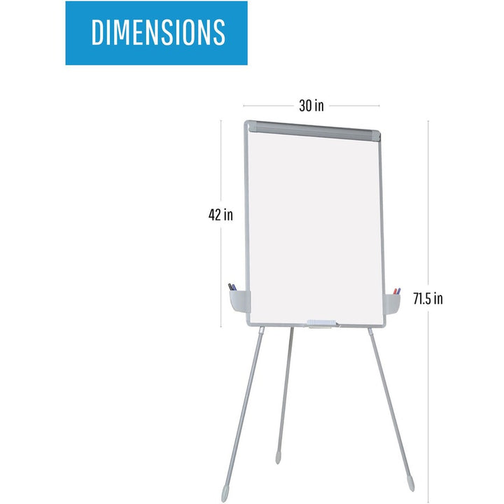 Image of Bi-silque Tripod Easel, Telescoping Legs, 30"Wx71.5"H, Silver