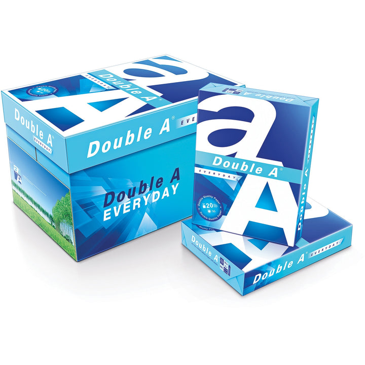 Image of Double A Copy Paper,Ledger-Size,11"Wx17"Lx2-1/2"H,500/RM,5RM/CT,WE
