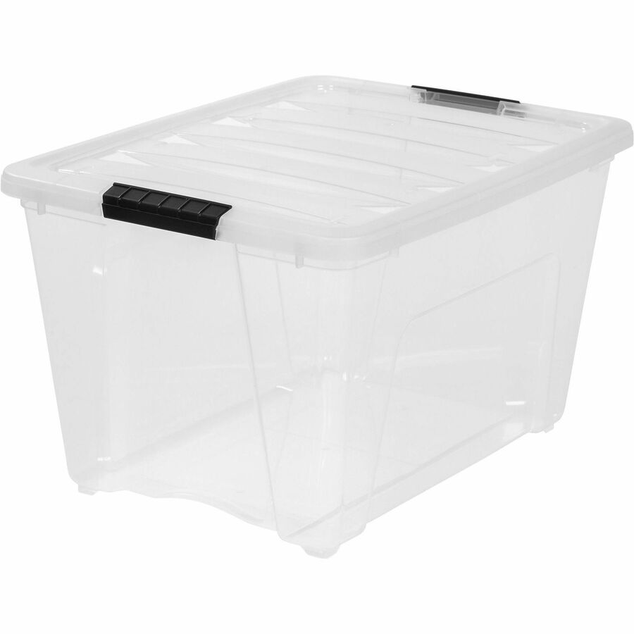Image of Iris Stack and Pull Box, 53-Quart, 16-1/2"Wx22"Lx13"H, 6BX/CT, CL