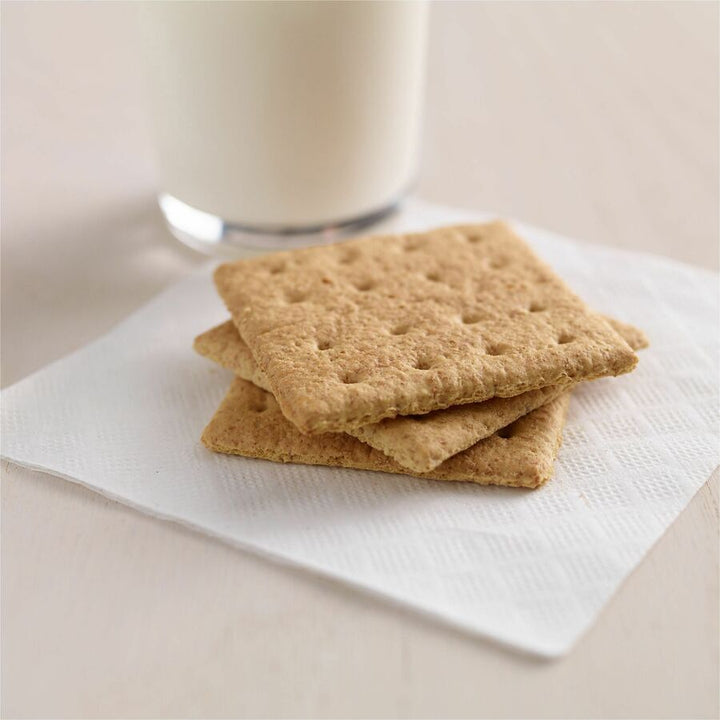 Image of Kellogg's 38406 Grahams Honey Crackers, Individually Wrapped, Honey, 0.49 oz, 2/Pack, 200 / Carton